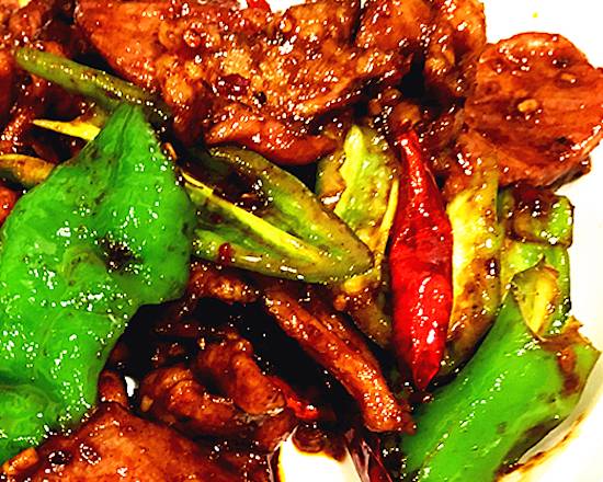 Saute Pork  (农家小炒肉)